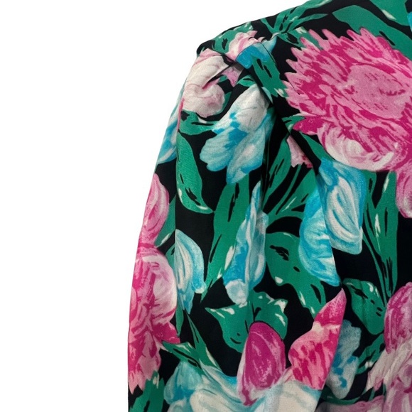 RIXO London Paloma Tulip Floral Silk Maxi Dress Size XS - Picture 11 of 14